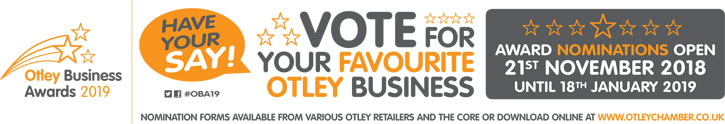 Have your say on the Otley Business Awards - Click here