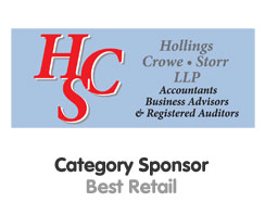 Best Retail Award Sponsor